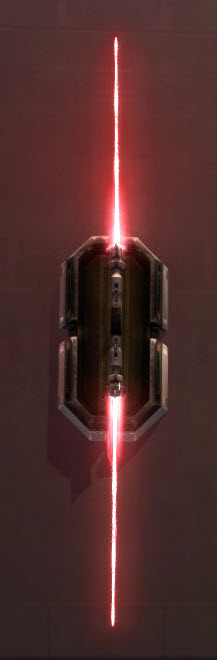 Unstable Arbiter's Dualsaber Imperial Crimson