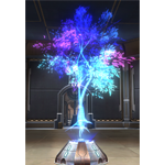 Holographic Tree (Blue)