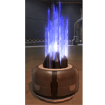 Lucent Blue Crystal Formation