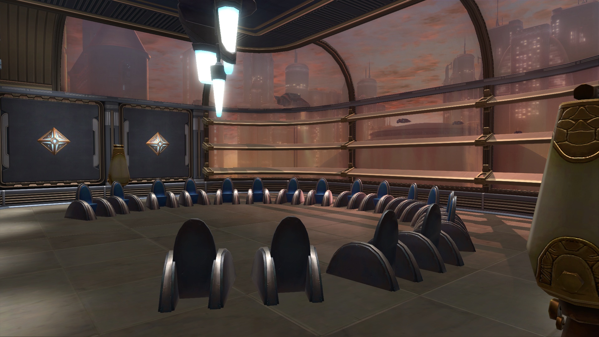 Averth’s Jedi Council/Conference Room – The Ebon Hawk