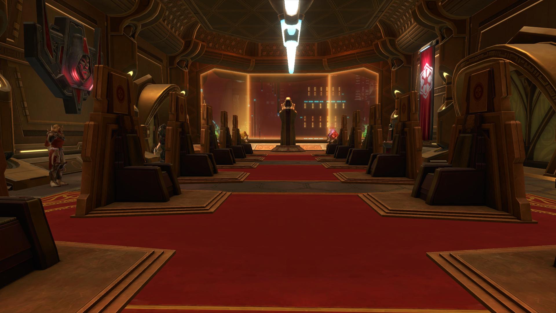 Feravai’s Dark Council Throne Room – The Shadowlands