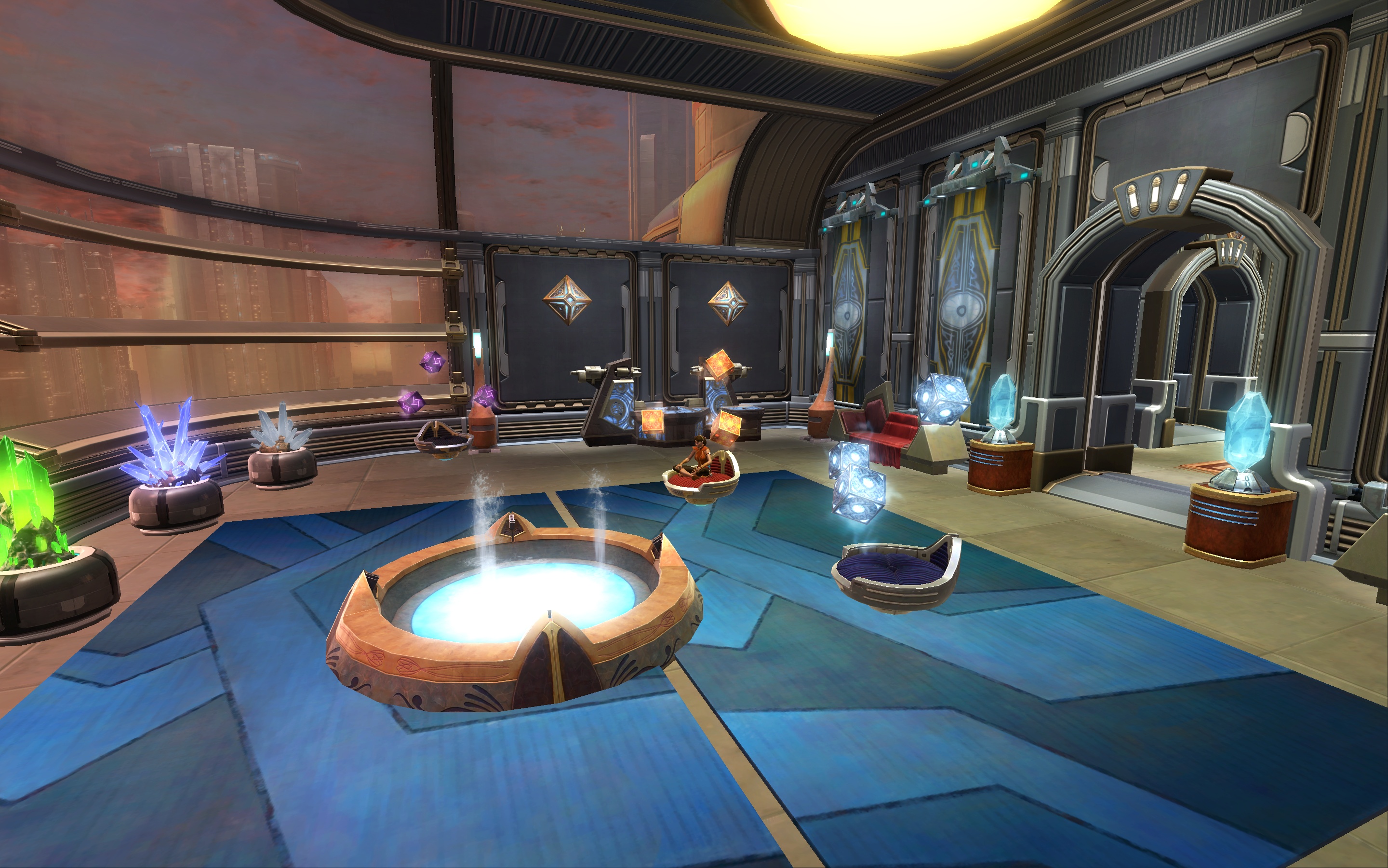 TOR Decorating | Taiari's Jedi Meditation Room - The Harbinger (SWTOR)