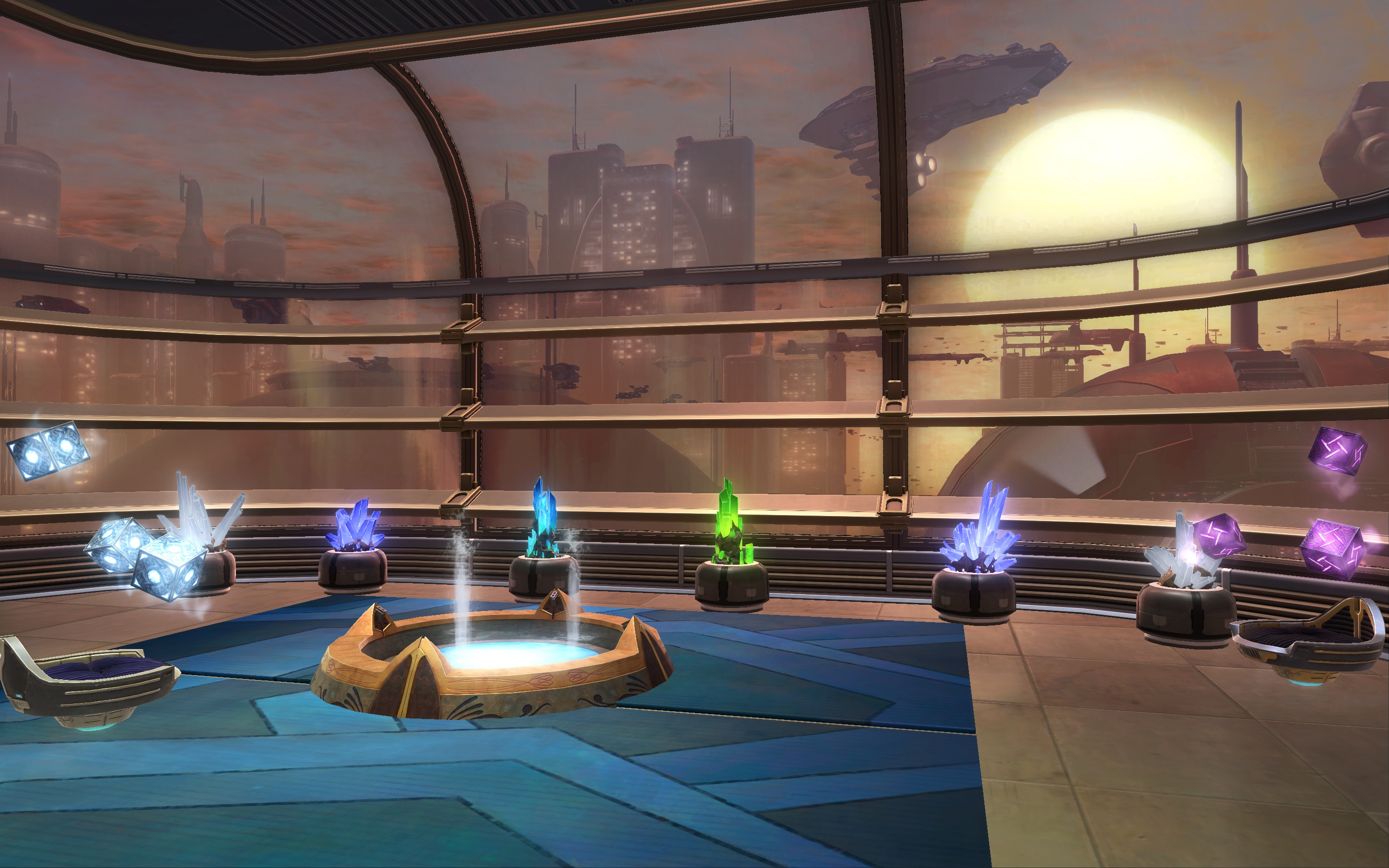 TOR Decorating | Taiari's Jedi Meditation Room - The Harbinger (SWTOR)