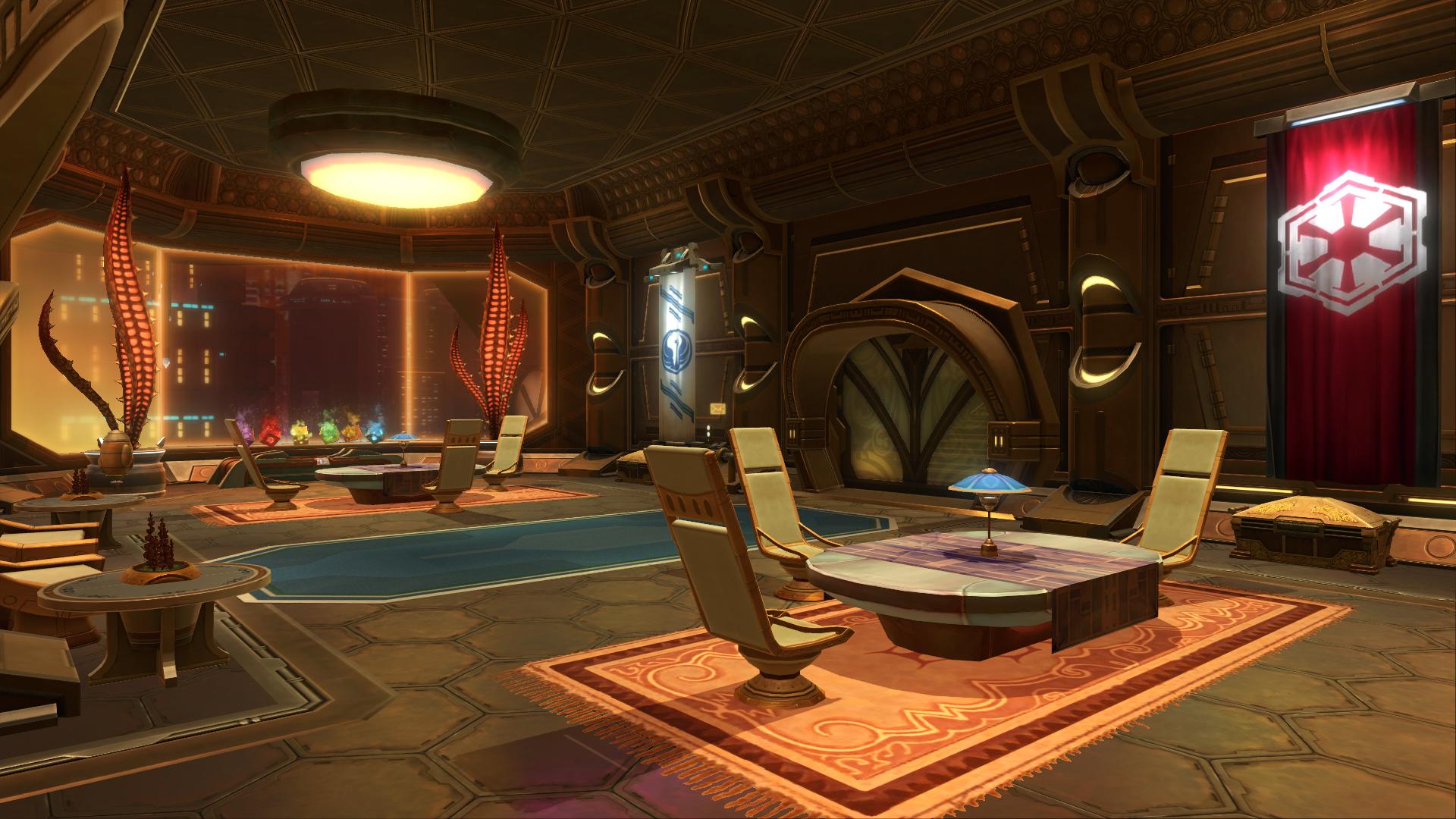 TOR Decorating Tarror's Common Room Jedi Covenant
