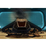 Damaged Imperial Shuttle