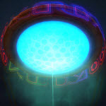 Dynamic Underworld Ceiling Light (Blue)