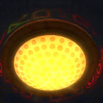 Dynamic Underworld Ceiling Light (Yellow)