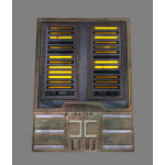 Small Light Blinds: Yellow