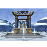 Alderaan Courtyard Fountain