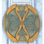 Alderaan Round Mosaic Tile