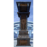 Enclave Brass Two-Way Column